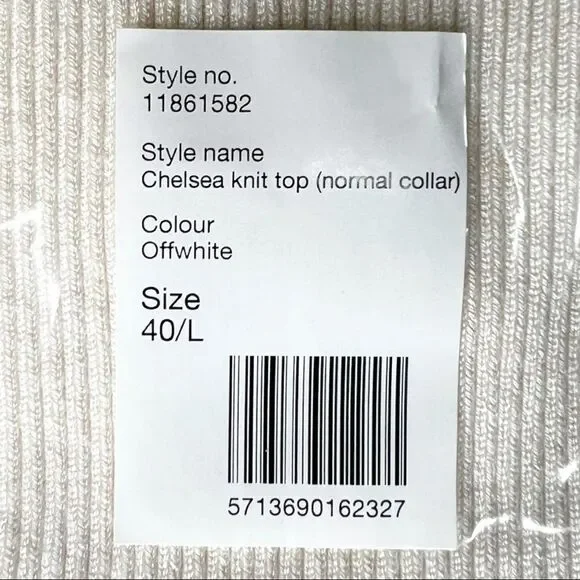 NORR Chelsea Knit Top in Off White - Picture 5 of 9